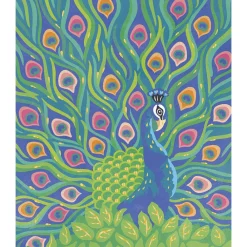 Janod Peinture Par Numéro & Coloriage*Kit Créatif - Peinture par Numéro Oiseaux Fabuleux