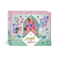 Janod Créations 3D|Collection "Les Ateliers Déco"*Kit Créatif - Porte de Fée à Décorer Magic Fairies