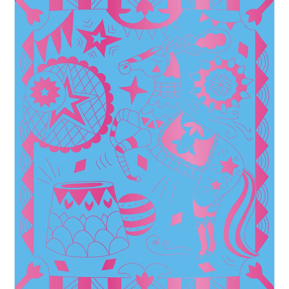 Janod Cartes À Gratter|Collection "Les Ateliers Du Calme"*Kit Créatif - Scratch Art Chevaux Et Licornes