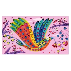 Janod Sable, Paillettes, Dorure & Strass|Mosaïques & Gommettes*Kit Créatif - Sequins à Coller Jardin Merveilleux