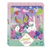 Janod Sable, Paillettes, Dorure & Strass|Collection "Les Ateliers Du Calme"*Kit Créatif - Stickers et Sable Phospho Magic Fairies
