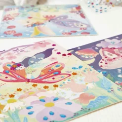 Janod Sable, Paillettes, Dorure & Strass*Kit Créatif - Strass Magic Fairies