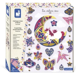 Janod Créations 3D|Collection "Les Ateliers Du Calme"*Kit Créatif Attrape-Rêves Brillants