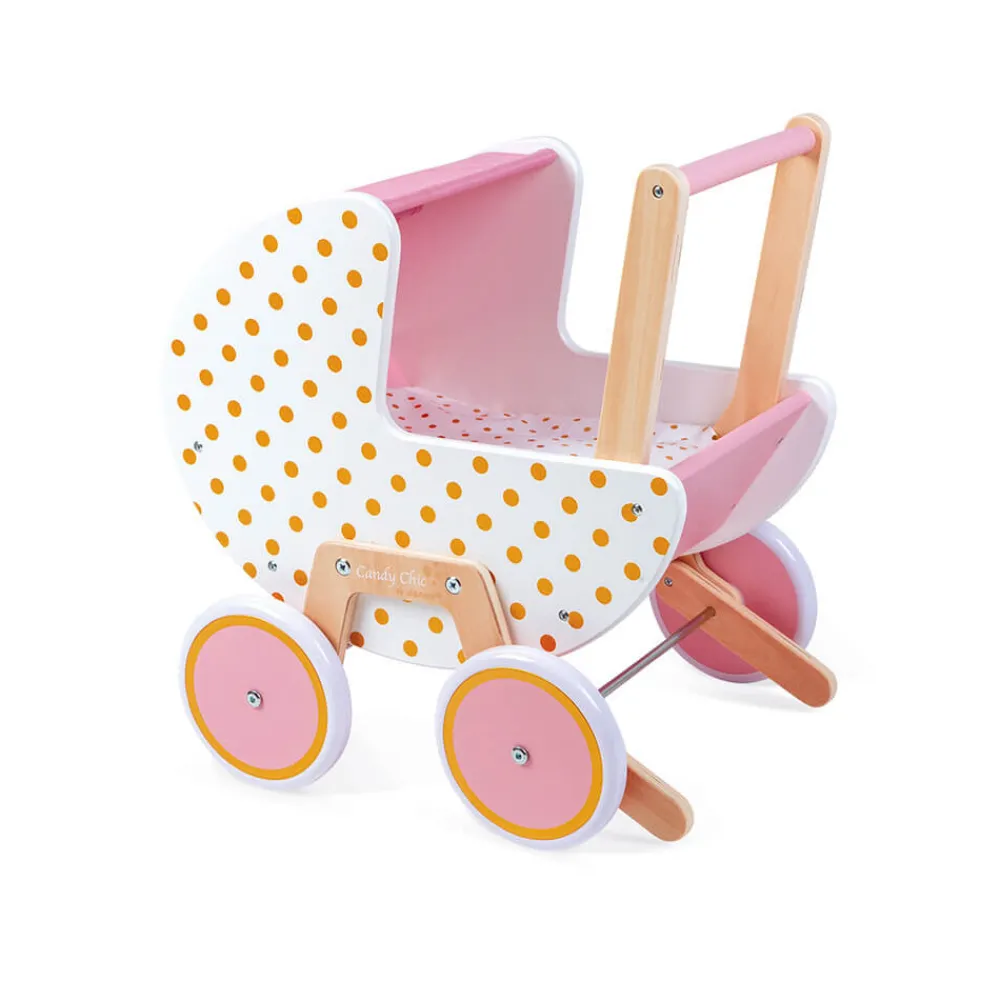 Janod Accessoires Poupons, Poupées & Ménage*Landau Candy Chic