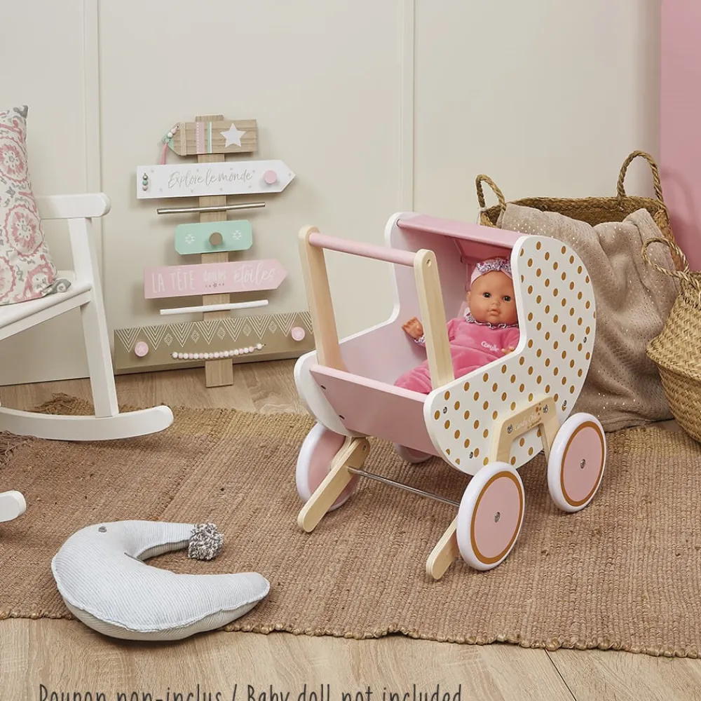 Janod Accessoires Poupons, Poupées & Ménage*Landau Candy Chic