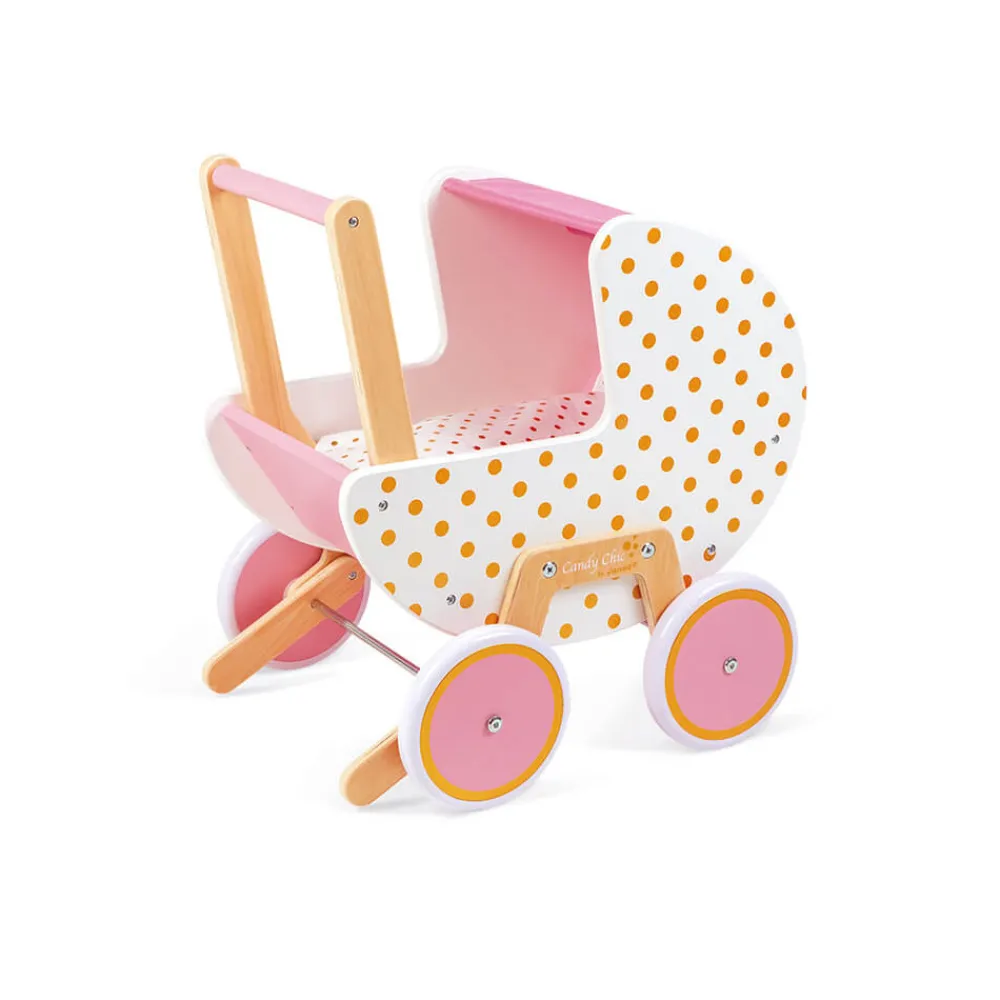Janod Accessoires Poupons, Poupées & Ménage*Landau Candy Chic