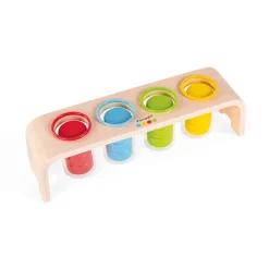 Janod Jeux Éducatifs Maternelle|Formes & Couleurs*Le Tri des Couleurs - Essentiel (bois)