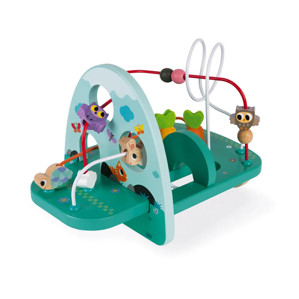 Janod Bouliers, Loopings & Panneaux D'Activités|Manipulation & Encastrement*Looping lapin & cie (bois)
