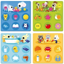 Janod Jeux De Mémoire & D'Associations|Jeux Éducatifs Maternelle*Loto de la Maison