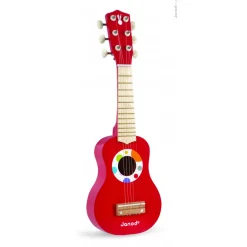 Janod Jouets Musicaux*Ma Première Guitare Confetti (bois)
