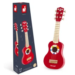 Janod Jouets Musicaux*Ma Première Guitare Confetti (bois)