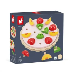 Janod Imitation Métiers|Cuisines, Dinettes & Marchandes*Ma Première Tarte aux Fruits Twist