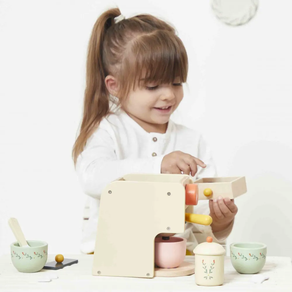 Janod Cuisines, Dinettes & Marchandes*Machine à Café et accessoires Mamie Soleil