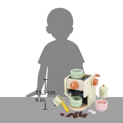 Janod Cuisines, Dinettes & Marchandes*Machine à Café et accessoires Mamie Soleil