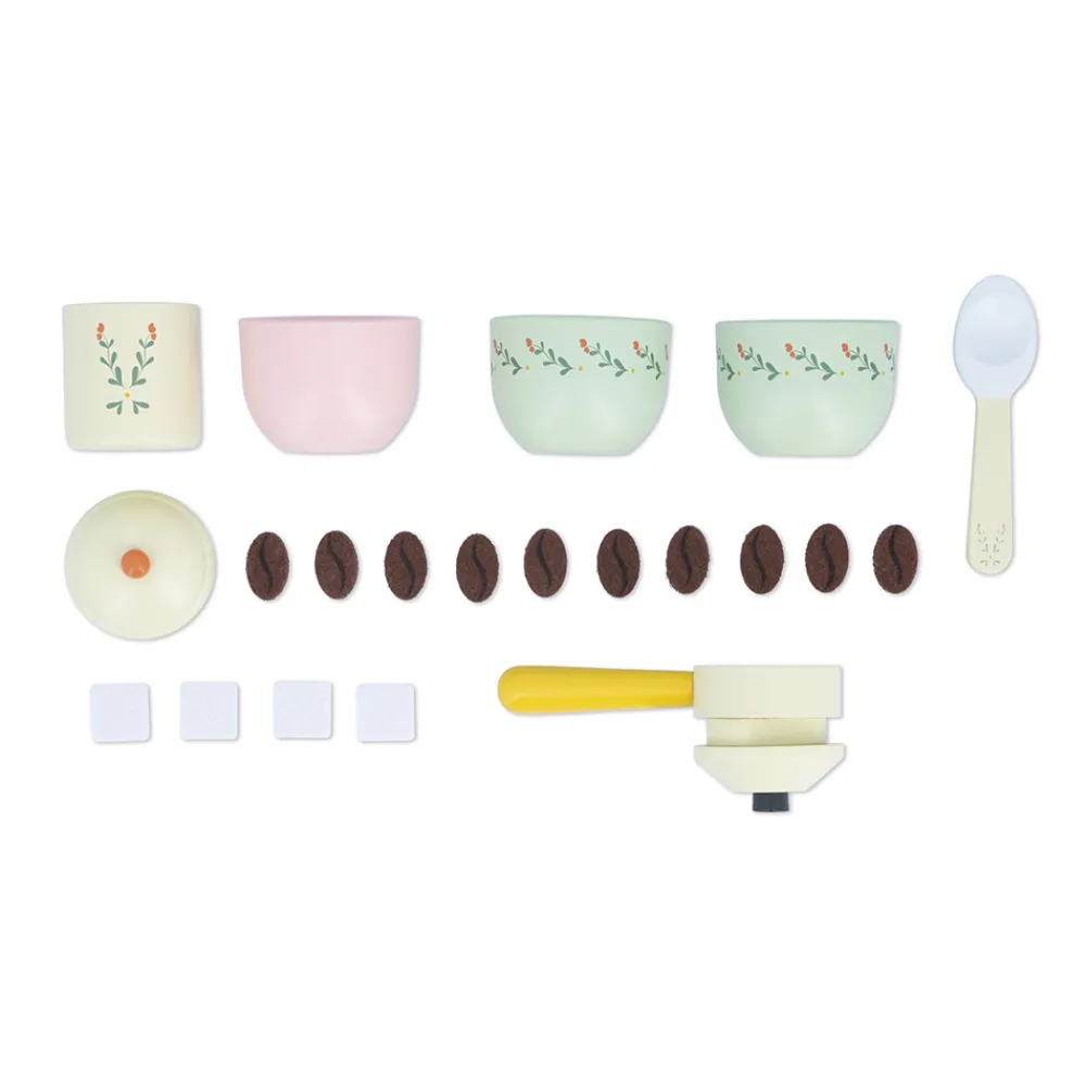 Janod Cuisines, Dinettes & Marchandes*Machine à Café et accessoires Mamie Soleil