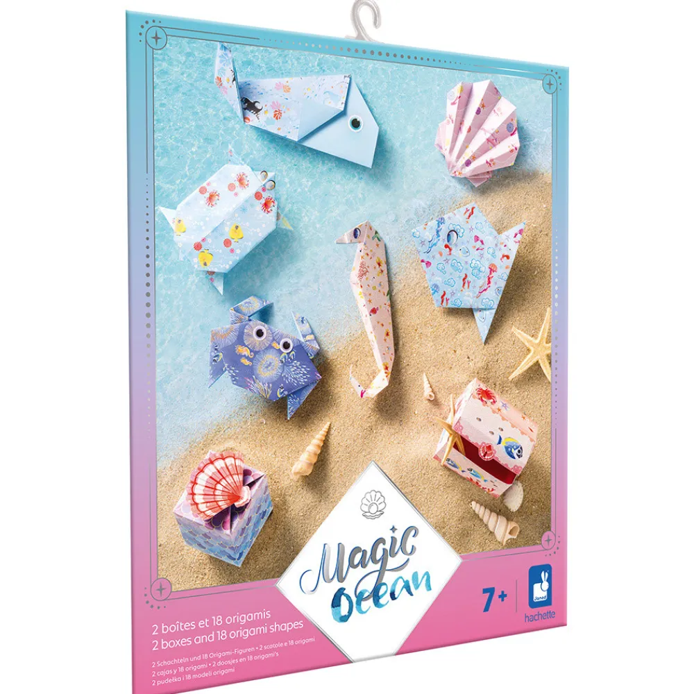 Janod Créations 3D*Magic Ocean - 2 Boites Et 18 Origamis