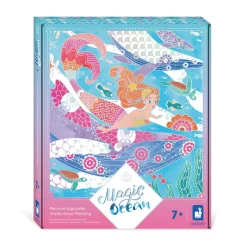 Janod Peinture Par Numéro & Coloriage*Magic Ocean - Peinture Aquarelle