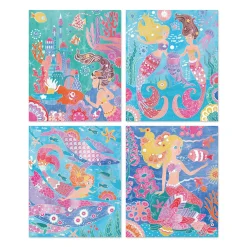 Janod Peinture Par Numéro & Coloriage*Magic Ocean - Peinture Aquarelle