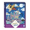 Janod Peinture Par Numéro & Coloriage*Magic School - Peinture Aquarelle