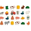 Janod Tableaux, Ardoises & Magnets|Jouets Magnétiques*Magnets 24 pièces - Ferme