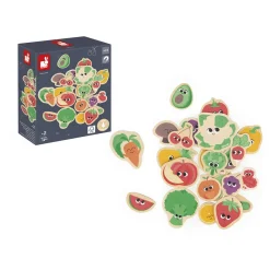 Janod Tableaux, Ardoises & Magnets*Magnets Fruits et Légumes 24 pièces