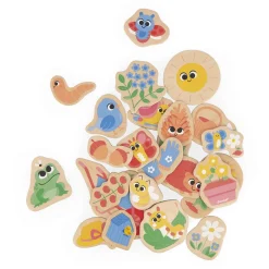 Janod Tableaux, Ardoises & Magnets*Magnets Jardin 24 pièces