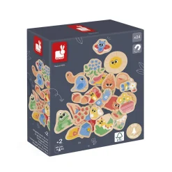 Janod Tableaux, Ardoises & Magnets*Magnets Jardin 24 pièces