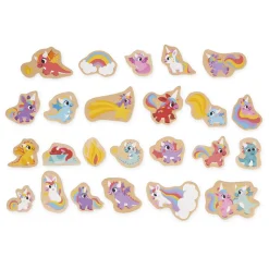 Janod Tableaux, Ardoises & Magnets*Magnets Licornes et Dragons 24 pièces