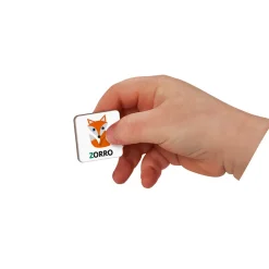 Janod Jeux Éducatifs Chiffres & Lettres|Jeux Éducatifs Magnétiques*Magnéti'book alphabet espagnol, 144 magnets