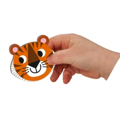 Janod Jeux Éducatifs Magnétiques*Magnéti'book animaux, 30 magnets