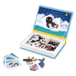 Janod Jeux Éducatifs Maternelle|Jeux Éducatifs Magnétiques*Magnéti'book Animaux Polaires
