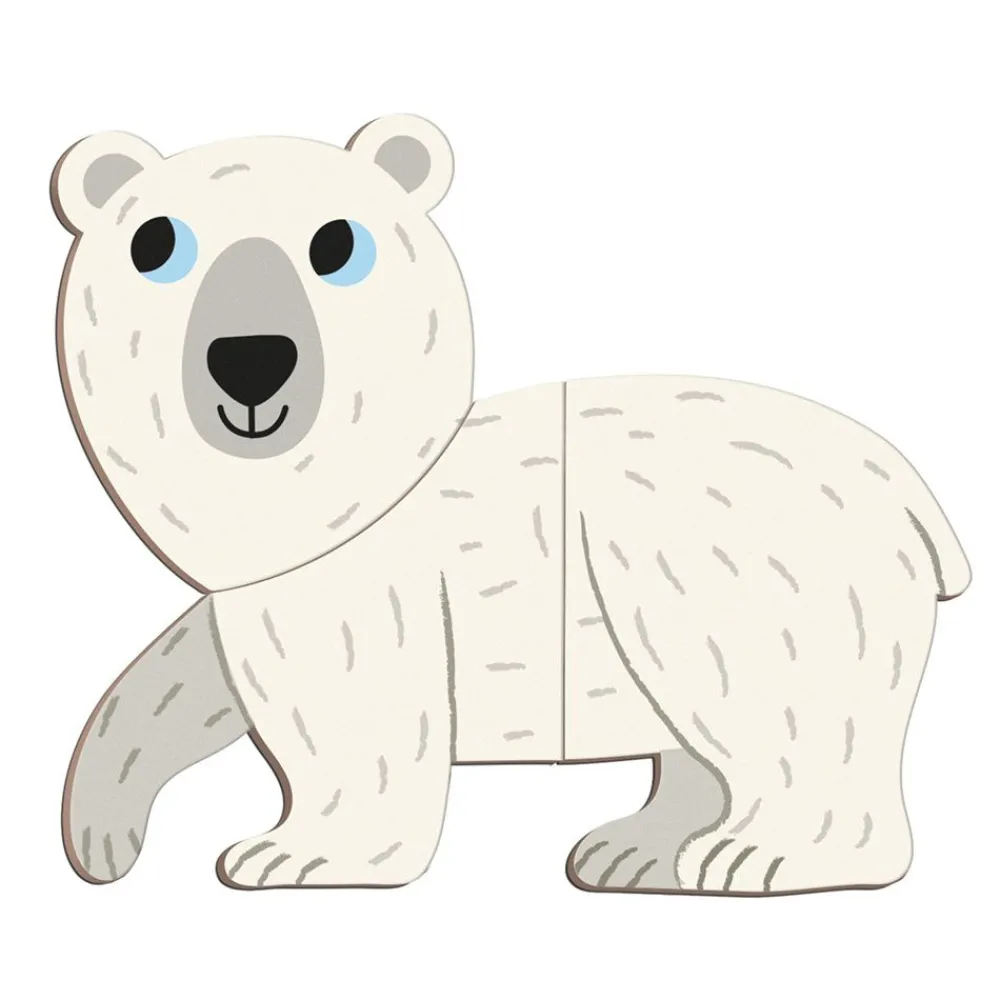 Janod Jeux Éducatifs Maternelle|Jeux Éducatifs Magnétiques*Magnéti'book Animaux Polaires
