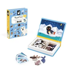 Janod Jeux Éducatifs Maternelle|Jeux Éducatifs Magnétiques*Magnéti'book Animaux Polaires