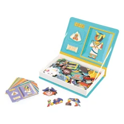 Janod Jeux Éducatifs Maternelle|Jeux Éducatifs Magnétiques*Magnéti'book Histoire