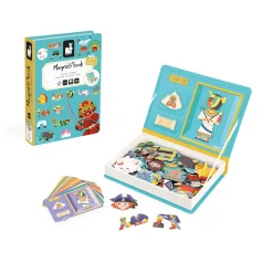 Janod Jeux Éducatifs Maternelle|Jeux Éducatifs Magnétiques*Magnéti'book Histoire