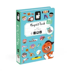 Janod Jeux Éducatifs Maternelle|Jeux Éducatifs Magnétiques*Magnéti'book Sports