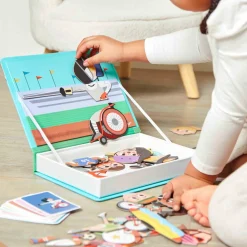 Janod Jeux Éducatifs Maternelle|Jeux Éducatifs Magnétiques*Magnéti'book Sports