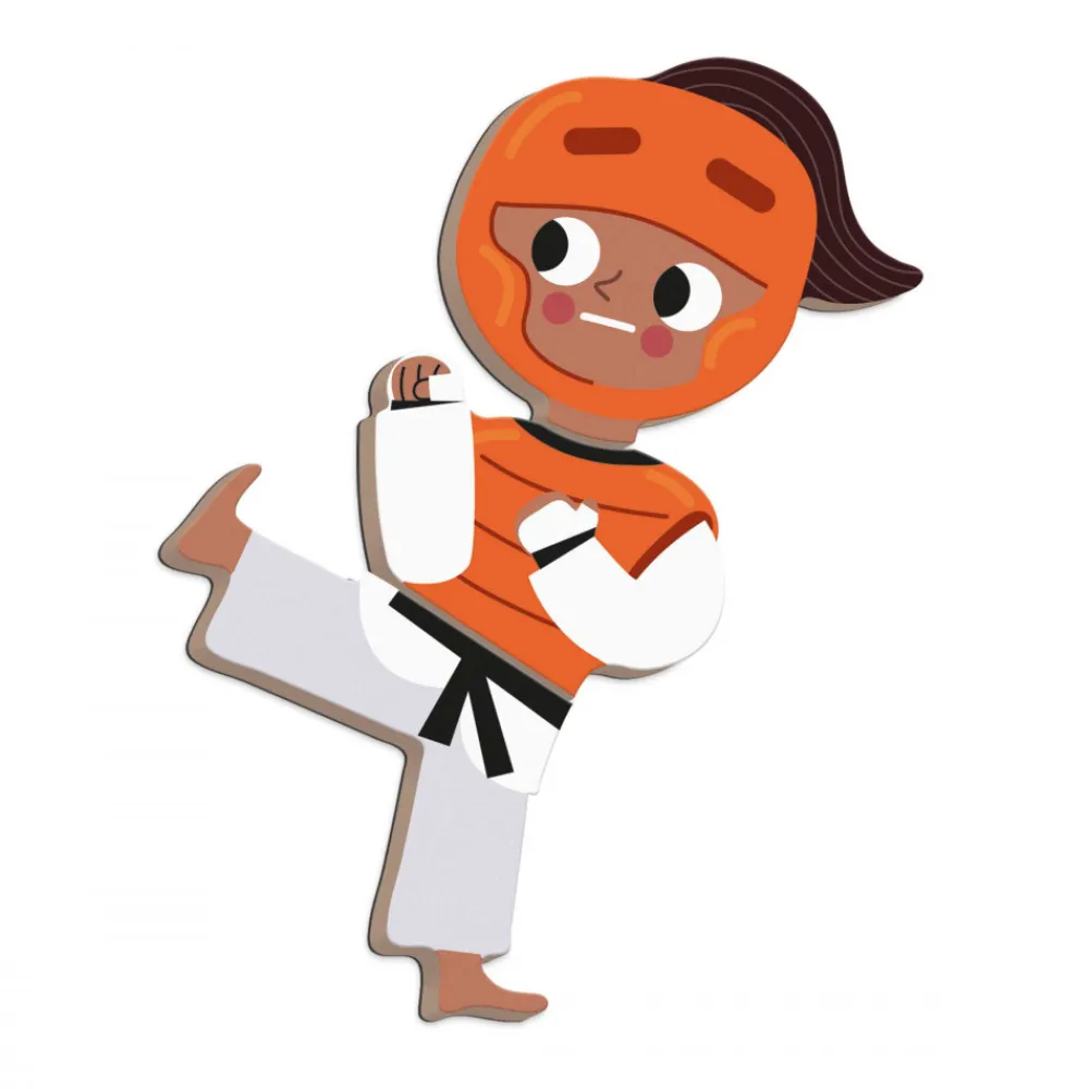 Janod Jeux Éducatifs Maternelle|Jeux Éducatifs Magnétiques*Magnéti'book Sports