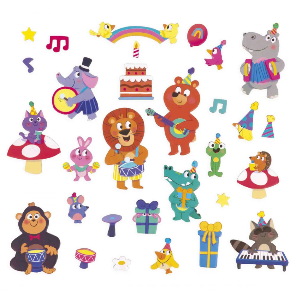 Janod Jeux Éducatifs Maternelle|Jeux Éducatifs Magnétiques*Magnéti'stories la Fête des Animaux