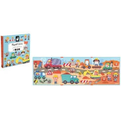 Janod Jeux Éducatifs Maternelle|Jeux Éducatifs Magnétiques*Magnéti'stories le Chantier