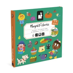 Janod Jeux Éducatifs Maternelle|Jeux Éducatifs Magnétiques*Magnéti'stories le Potager