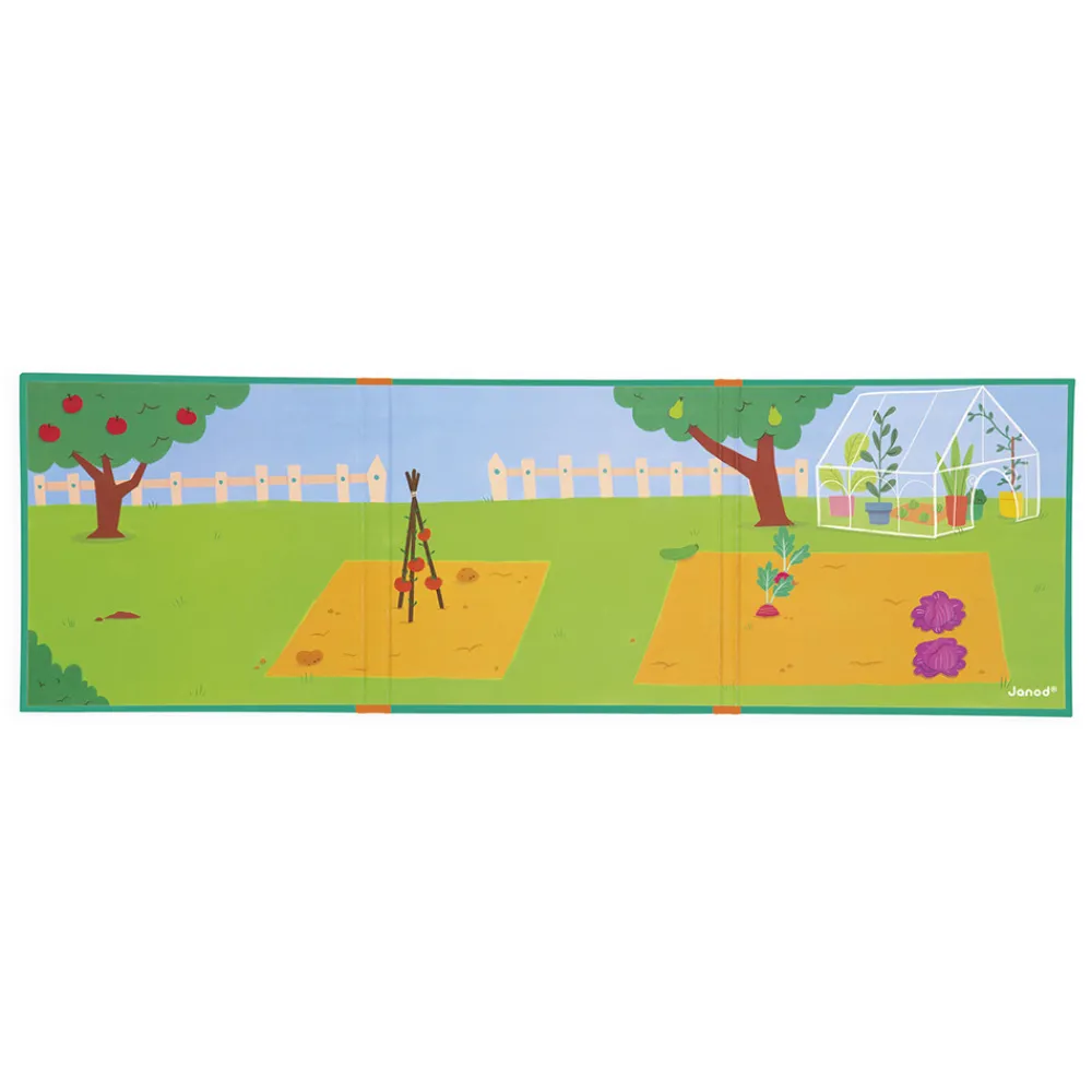 Janod Jeux Éducatifs Maternelle|Jeux Éducatifs Magnétiques*Magnéti'stories le Potager