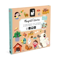 Janod Jeux Éducatifs Maternelle|Jeux Éducatifs Magnétiques*Magnéti'stories les Animaux Domestiques