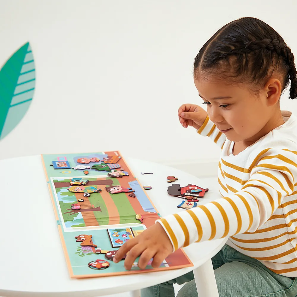 Janod Jeux Éducatifs Maternelle|Jeux Éducatifs Magnétiques*Magnéti'stories les Animaux Domestiques