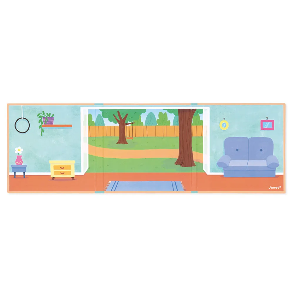 Janod Jeux Éducatifs Maternelle|Jeux Éducatifs Magnétiques*Magnéti'stories les Animaux Domestiques