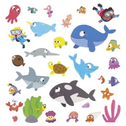 Janod Jeux Éducatifs Maternelle|Jeux Éducatifs Magnétiques*Magnéti'stories les Fonds Marins