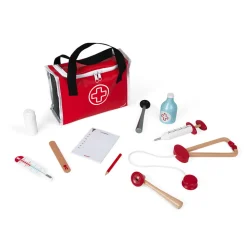 Janod Beauté|Imitation Métiers*Mallette du Docteur (bois)