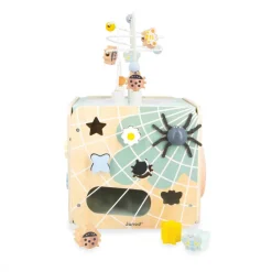 Janod Bouliers, Loopings & Panneaux D'Activités|Cubes & Pyramides*Maxi Cube Multi-activités Sweet Cocoon