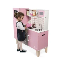 Janod Cuisines, Dinettes & Marchandes*Maxi cuisine Macaron (bois)