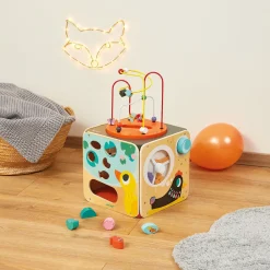 Janod Formes & Couleurs|Bouliers, Loopings & Panneaux D'Activités*Maxi looping multi-activités (bois)